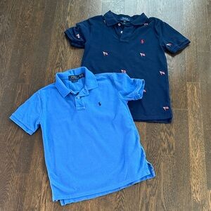 2 polo shirts
